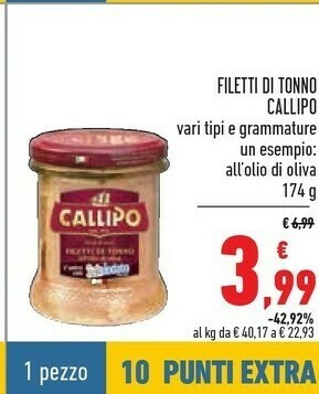 Conad Superstore Callipo Tonno offerta