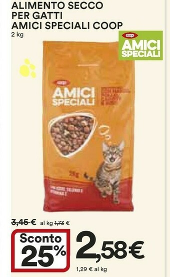 Coop Coop Alimento Secco Per Gatti Amici Speciali offerta
