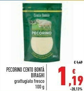 Conad Superstore Biraghi Formaggio offerta