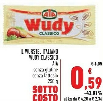 Conad Superstore Aia Wurstel offerta