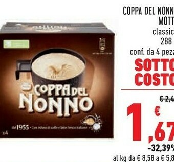 Conad Superstore Motta Coppa del Nonno offerta
