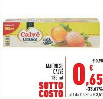 Conad Superstore Calvè Maionese offerta