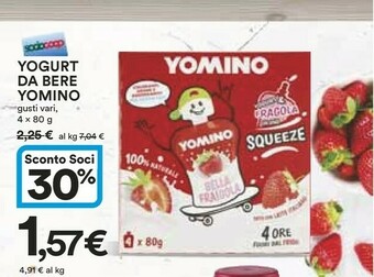 Coop Yomino Yogurt Yomo offerta