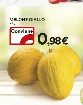 Coop Ipercoop Melone Giallo offerta