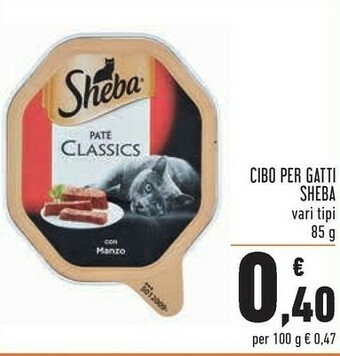 Conad Superstore Sheba Cibo per gatti offerta