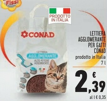 Conad Superstore Lettiera per gatti offerta