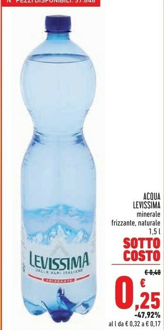 Conad Superstore Levissima Acqua offerta