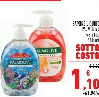 Conad Superstore Palmolive Sapone liquido offerta