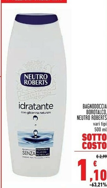 Conad Superstore Neutro Roberts Bagnoschiuma offerta