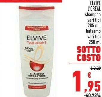 Conad Superstore L'Oreal Shampoo offerta