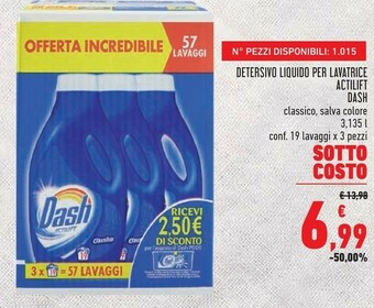 Conad Superstore Dash Detersivo lavatrice offerta