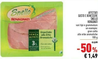 Conad Superstore Rovagnati Salumi offerta