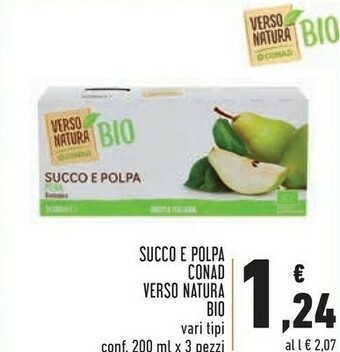 Conad Superstore Natura bio Succhi di frutta offerta