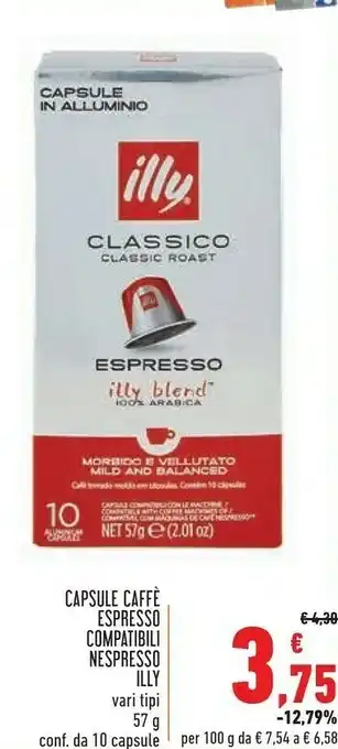 Conad Superstore Illy Caffè offerta
