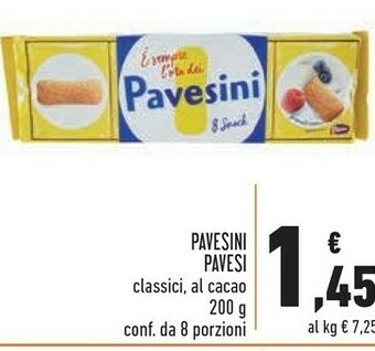 Conad Superstore Pavesi Pavesini offerta