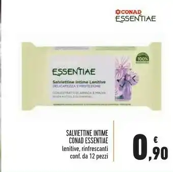 Conad Superstore Essentiae Salviettine Intime offerta