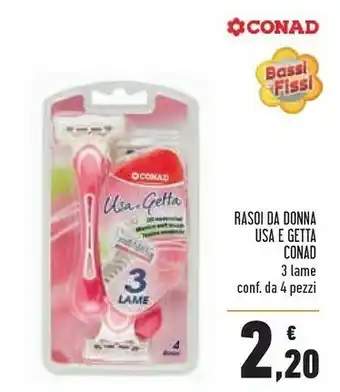Conad Superstore Rasoi da Donna Usa e Getta offerta