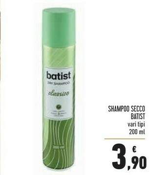 Conad Superstore Batist Shampoo Secco offerta