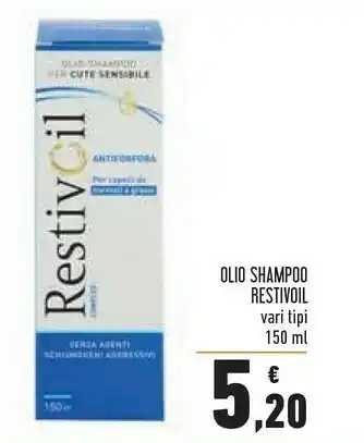 Conad Superstore Restovil Olio Shampoo offerta