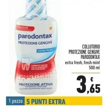 Conad Superstore Parodontax Collutorio Protezione Gengive Extra Fresh offerta