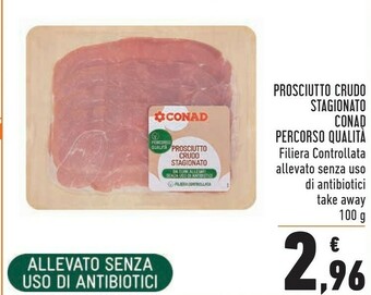 Conad City Conad Prosciutto Crudo Stagionato offerta