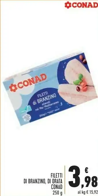 Conad City Conad Filetti Di Branzin offerta