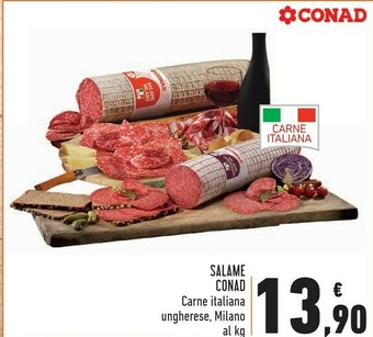 Conad Conad Salame Ungherese, Milano offerta