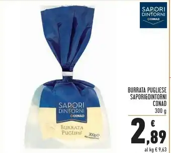 Conad Sapori sapori & dintorni conad burrata pugliese offerta