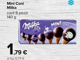 Carrefour Milka Mini Coni offerta