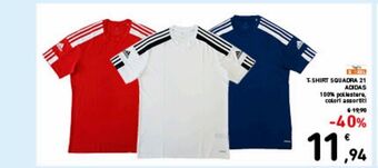 Spazio Conad T-shirt squadra 21 adidas offerta