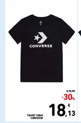 Spazio Conad T-shirt uomo converse offerta