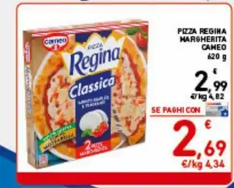 Spazio Conad Pizza regina margherita cameo 620g offerta