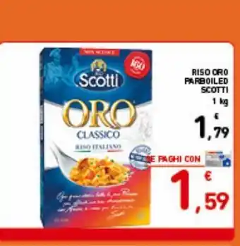 Spazio Conad Riso oro parboiled scotti 1 kg offerta