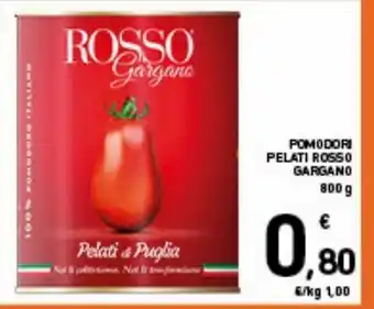 Spazio Conad Pomodori pelati rosso gargnano 800g offerta