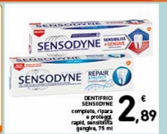 Spazio Conad Dentifricio sensodyne offerta