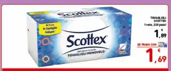 Spazio Conad Tovaglioli scottex offerta
