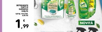 Spazio Conad Detergente piatti e superfici svelto offerta