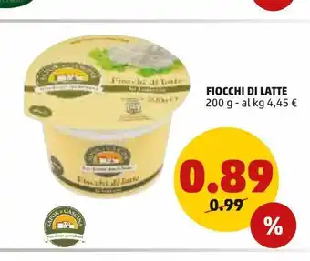 PENNY Fiocchi di latte offerta