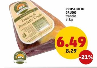 PENNY Prosciutto crudo offerta
