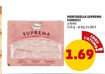 PENNY Mortadella suprema fiorucci offerta