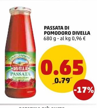 PENNY Passata di pomodoro divella 680 g offerta