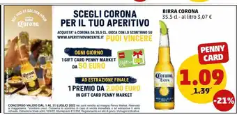 PENNY Birra corona 35.5 cl offerta