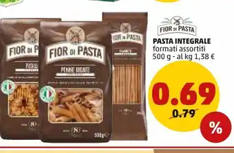 PENNY Pasta integrale fior di pasta offerta