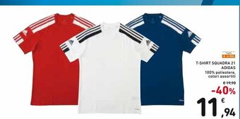 Spazio Conad T-shirt squadra 21 adidas offerta