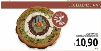 Spazio Conad Crostata con cioccolato e pistacchio offerta