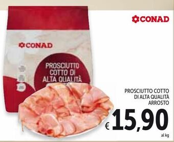 Spazio Conad Prosciutto cotto di alta qualita arrosto offerta