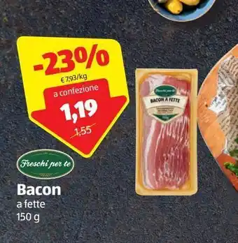 ALDI Freschi per te pancetta a fette offerta