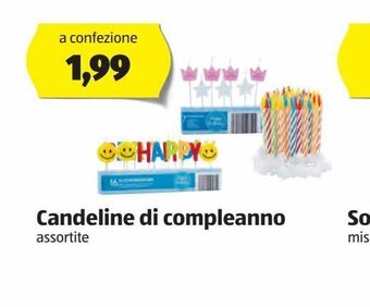 ALDI Candeline di compleanno offerta