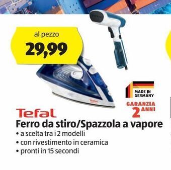 ALDI Tefal ferro da stiro / spazzola a vapore offerta