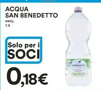 Coop San Benedetto San Benedetto - Acqua Minerale Naturale 1000 g(ml) offerta